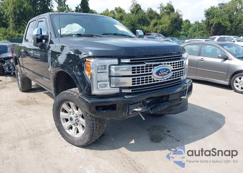 2017 Ford F-250 Platinum из США, поврежденный, VIN 1FT7W2BT0HEE30805